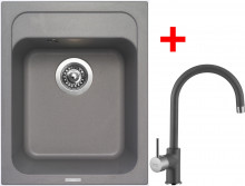 Sinks CLASSIC 400 Titanium+VITALIA ...